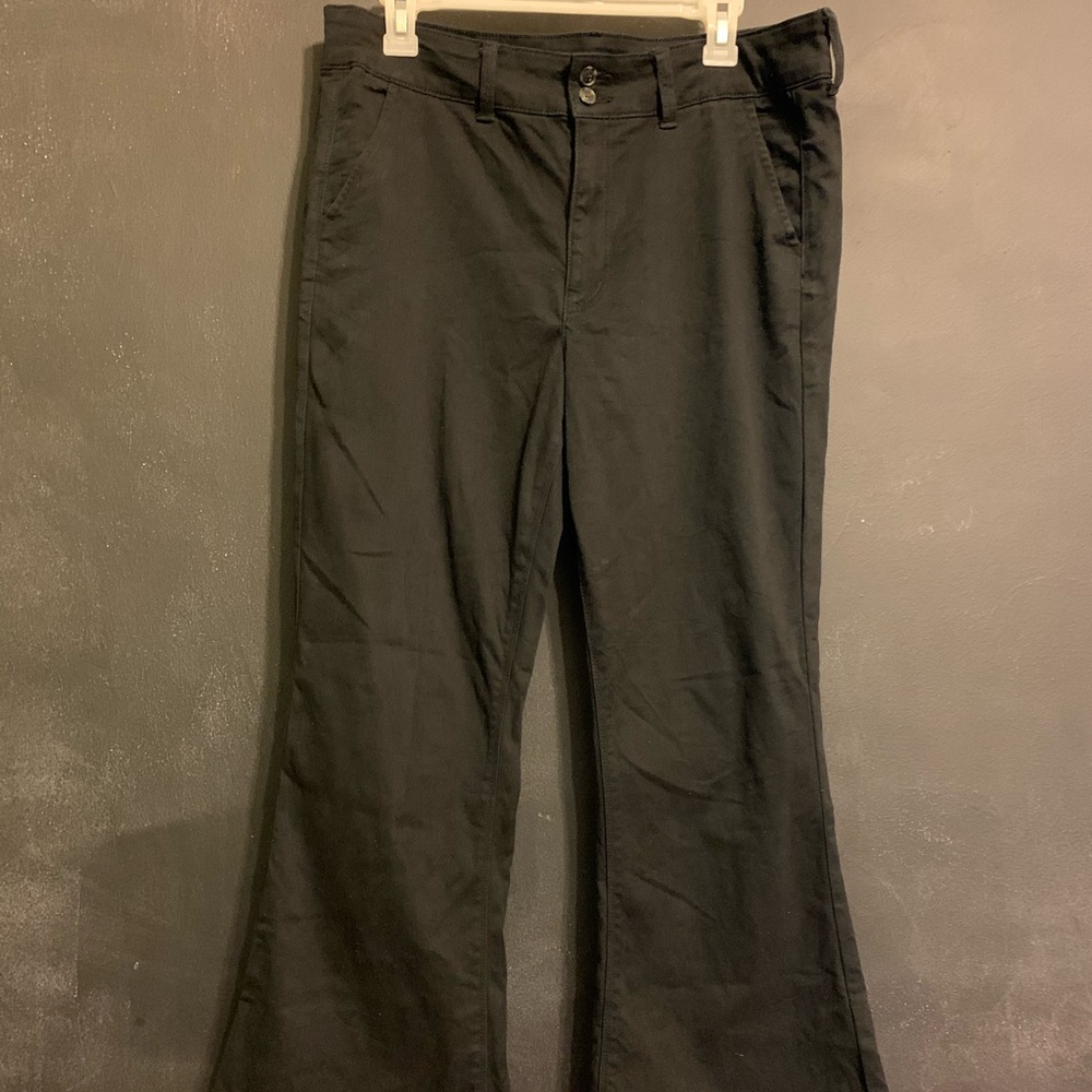 Black Flare Pants